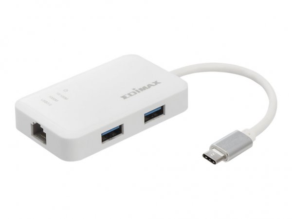 Edimax EU-4308 - USB 3.2 Gen 1 (3.1 Gen 1) Type-C - RJ-45 - USB 3.2 Gen 1 (3.1 Gen 1) Type-A - 5000
