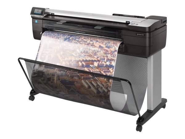 HP DesignJet T830 - 610 mm (24") Multifunktionsdrucker - Farbe - Tintenstrahl - 610 x 2770 mm (Origi
