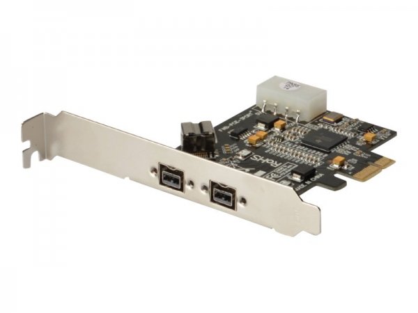 DIGITUS Scheda Firewire 800 (1394b) PCIe - Interno - Cablato - PCIe - 800 Mbit/s