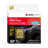AgfaPhoto 10605 - 32 GB - SDHC - Classe 10 - UHS-I - 100 MB/s - 70 MB/s