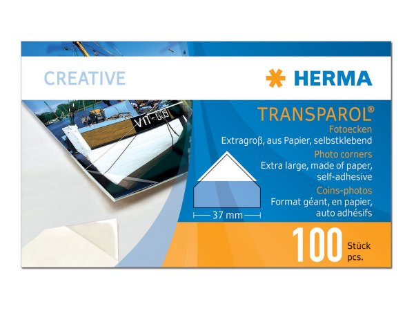 HERMA 1302 - Bianco - Rimovibile - Carta - 100 pz