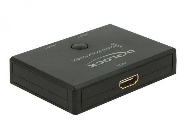 Delock 18749 - HDMI - Plastica - Nero - 3840 x 2160 Pixel - 62 mm - 82 mm