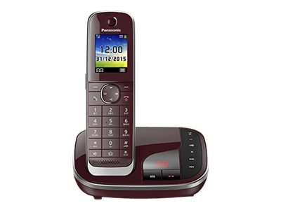 Panasonic KX-TGJ320GR - Schnurlostelefon - Anrufbeantworter mit Rufnummernanzeige