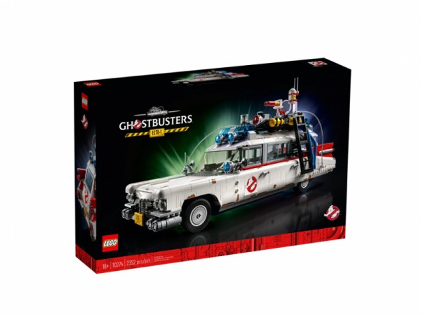 LEGO Icons 10274 ECTO-1 Ghostbusters, Macchina Grande da Collezione, Modellino da Costruire