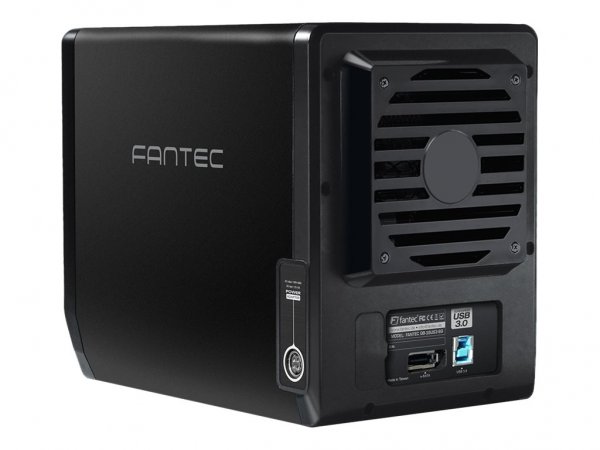 FANTEC QB-35US3-6G - Box esterno HDD - 3.5" - Serial ATA III - 6 Gbit/s - Collegamento del dispositi