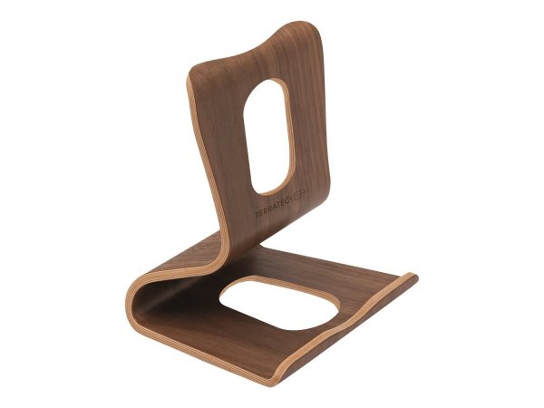 TerraTec Holzeins - Table stand for mobile phone, tablet