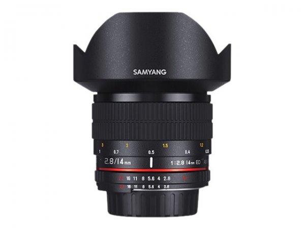 Samyang 10mm F2.8 ED AS NCS CS - Obiettivo super ampio - 14/9 - Canon EF