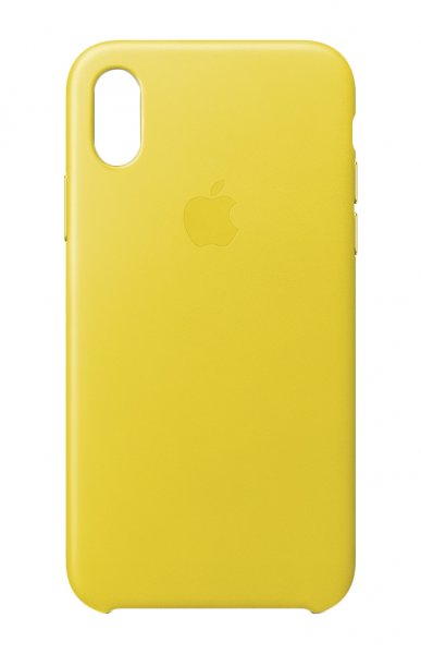 Apple MRGJ2ZM/A mobile phone case 14.7 cm (5.8") Skin case Yellow