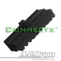 A.C.Ryan Connectx™ ATX20pin Female - Black 100x - Schwarz