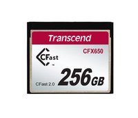 Transcend CFX650 - 256 GB - CFast 2.0 - MLC - 510 MB/s - 370 MB/s - Nero