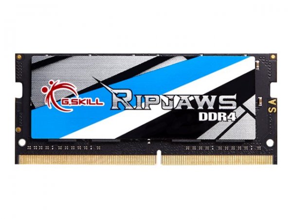 G.Skill Ripjaws - 8 GB - 1 x 8 GB - DDR4 - 2133 MHz - 260-pin SO-DIMM - Nero - Blu - Oro - Grigio -