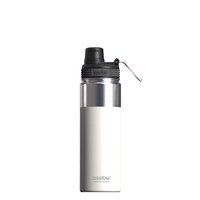 Asobu Alpine Flask - 530 ml - Trekking - Bianco - Acciaio inossidabile - Adulto - Uomo/Donna