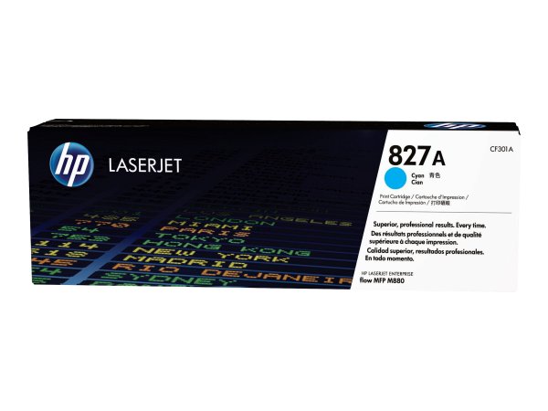 HP Color LaserJet 827A - Unità toner Originale - Ciano - 32000 pagine