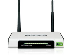 TP-LINK TL-MR3420 - Wi-Fi 4 (802.11n) - Collegamento ethernet LAN - Nero - Bianco - Router da tavolo