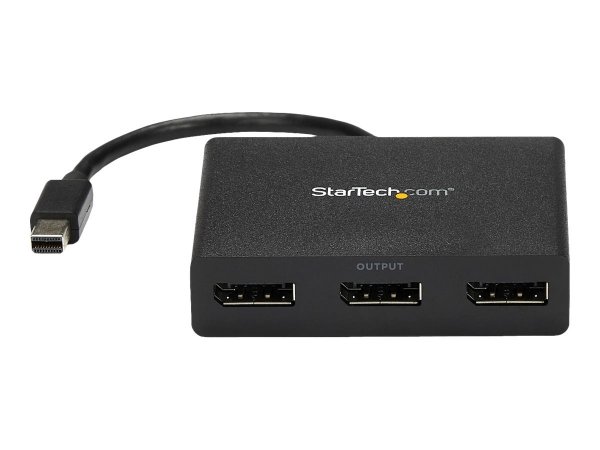StarTech.com Adattatore multi monitor a 3 porte - Mini DisplayPort a DisplayPort MST Hub - doppio 4K