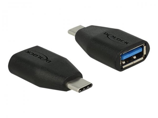 Delock 65519 - USB 3.1 Gen 2 Type-C - USB 3.1 Gen 2 Type-A - Nero