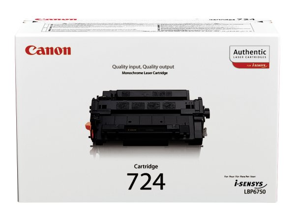 Canon Toner 3481B002 724 schwarz - Originale - Unità toner