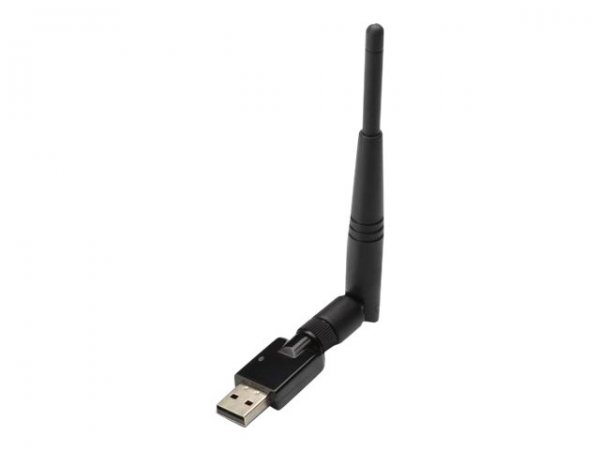 DIGITUS Adattatore Wireless USB 300 Mbps - Wireless - USB - WLAN - 300 Mbit/s - Nero