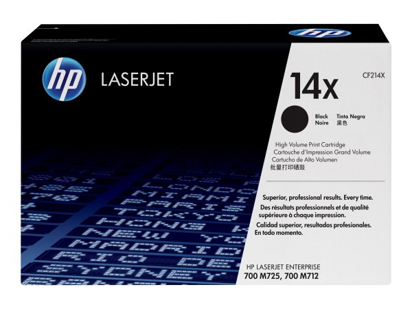 HP Cartuccia Toner originale nero ad alta capacità LaserJet 14X - 17500 pagine - Nero - 1 pz