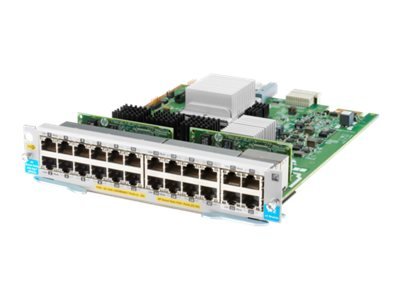 HPE Expansion module - Gigabit Ethernet (PoE+) x 20 + 1/2.5/5/10GBase-T (PoE+) x 4