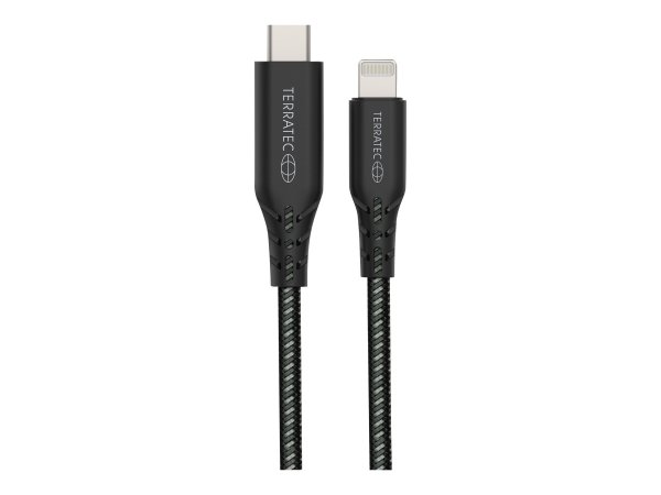 TerraTec CHARGE CL2 - Lightning-Kabel - USB-C männlich zu Lightning männlich - 2 m - für Apple iPad/