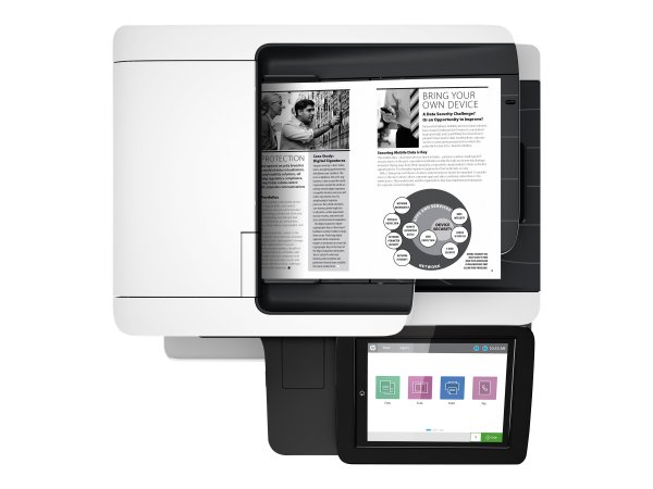 HP LaserJet Enterprise Stampante multifunzione M528dn - Stampa - copia - scansione e fax opzionale -