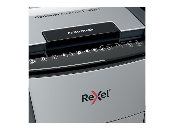 Rexel AutoFeed+ 300M - Taglio a frammenti - 23 cm - 2x15 mm - 60 L - 300 fogli - 55 dB