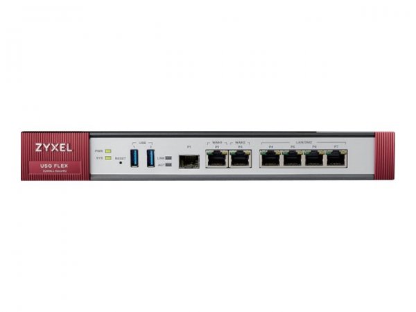 ZyXEL USG Flex 200 - 1800 Mbit/s - 450 Mbit/s - 100 Gbit/s - 60 transazioni/s - 45,38 BTU/h - 529688