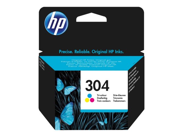 HP 304 Tinte color N9K05AE - Originale - Cartuccia di inchiostro