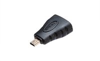 Akasa AK-CBHD22-BK - HDMI tipo A (Standard) - HDMI tipo D (Micro) - Femmina - Maschio - Dritto - Dri