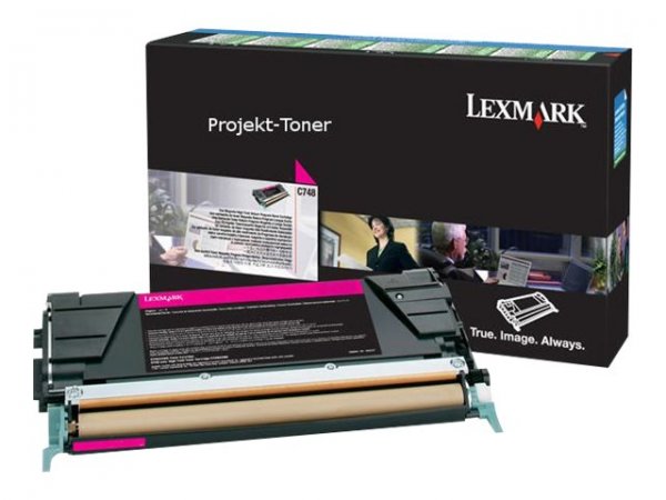Lexmark Magenta - original - toner cartridge Lexmark Corporate