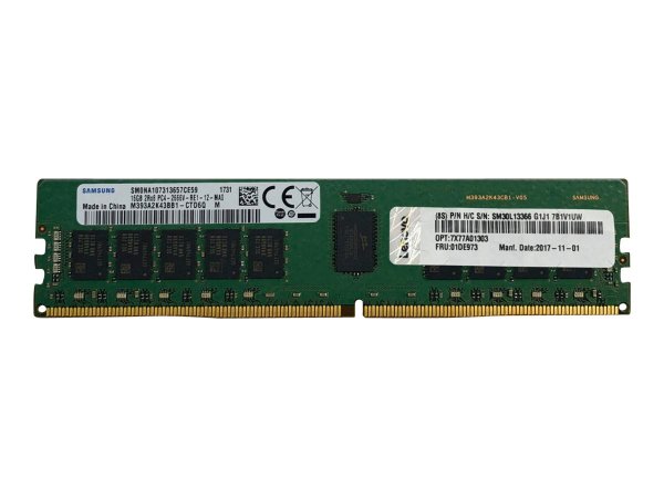 Lenovo 4X77A08634 - 32 GB - 1 x 32 GB - DDR4 - 3200 MHz - 288-pin DIMM