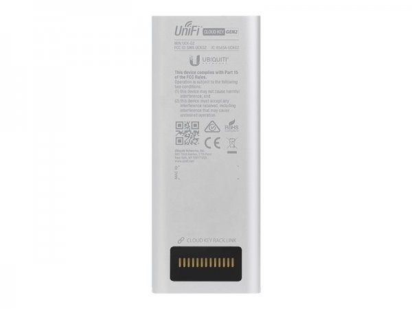 UbiQuiti Networks UniFi Cloud Key Gen2 - 2 GHz - 2 GB - Gigabit Ethernet - 5 W - 46,8 mm - 119,8 mm