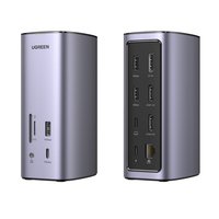 Ugreen USB-C Docking Station 12-in-1 - Cablato - Argento - MicroSD (TransFlash) - Lenovo Yoga Book -