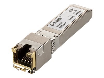 D-Link DEM-410T - Rame - 10000 Mbit/s - SFP+ - 30 m - Oro - Argento - 217186 h