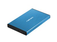 natec Rhino GO - Enclosure HDD/SSD - 2.5" - Serial ATA III - 6 Gbit/s - Collegamento del dispositivo