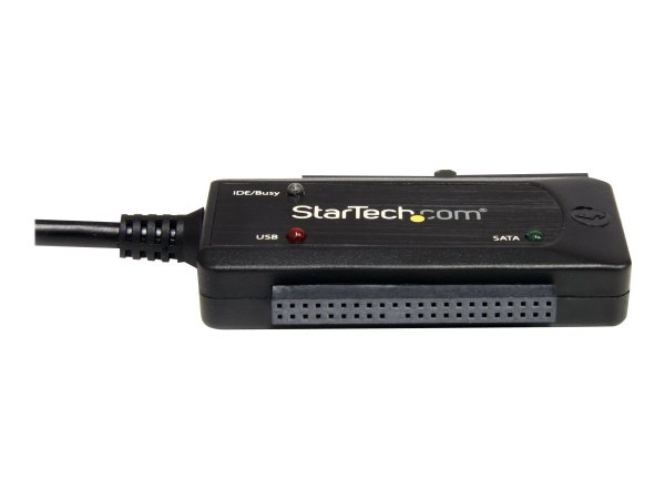 StarTech.com Adattatore combo USB 2.0 a SATA/IDE per SSD/HDD 2,5/3,5" - Nero - Attività - Collegamen