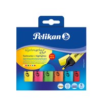 Pelikan Textmarker 490 - 6 pezzo(i) - Multicolore - Multi - Inchiostro a base di acqua - Scatola