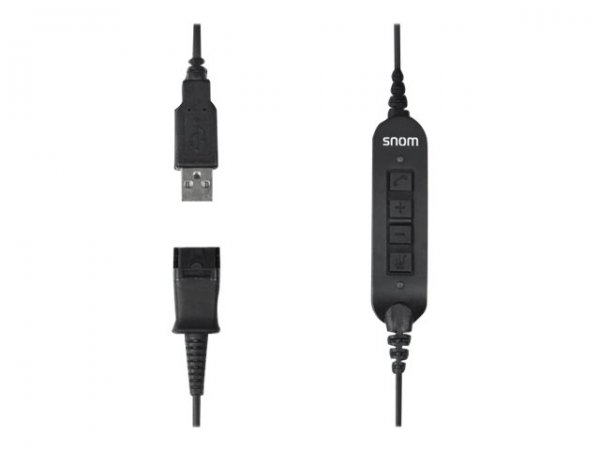 Snom Headset cable - USB (M) to headset connector