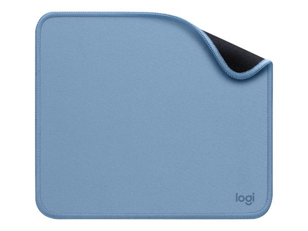 Logitech Mouse Pad Studio Series - Blu - Grigio - Monocromatico - Nylon - Poliestere - Gomma - Barra