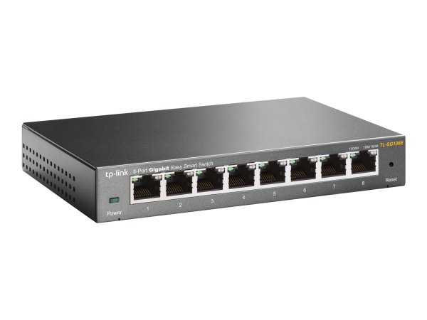 TP-LINK TL-SG108E - Gestito - L2 - Gigabit Ethernet (10/100/1000)