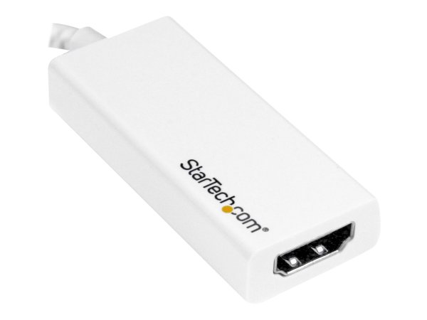 StarTech.com Adattatore USB-C a HDMI - 4k 60hz - Bianco - USB tipo-C - Uscita HDMI - 3840 x 2160 Pix