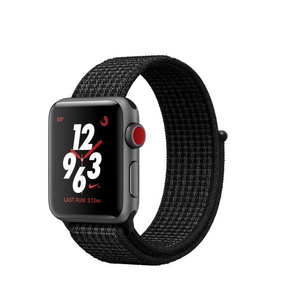 Apple Watch Nike+ Smartwatch Grau OLED Handy GPS