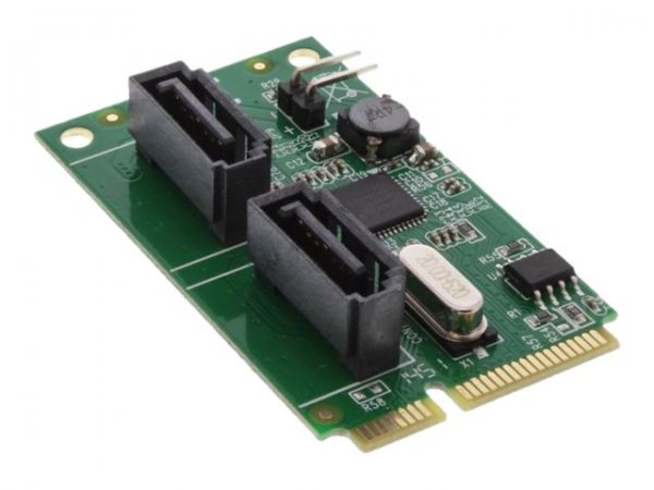 InLine Scheda Mini-PCIe 2.0 - 2x SATA 6Gb/s - RAID 0,1,SPAN