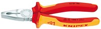 KNIPEX 03 06 160 - Pinze da elettricista - 1,6 cm - Acciaio - Plastica - Rosso/Arancione - 16 cm