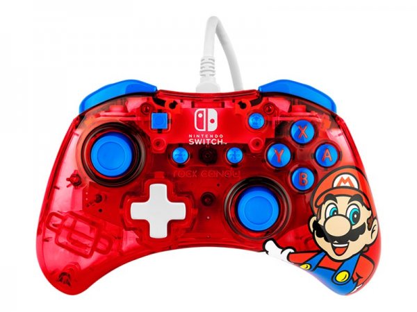 PDP Rock Candy: Mario Punch - Gamepad - Nintendo Switch - Nintendo Switch Lite - Nintendo Switch OLE