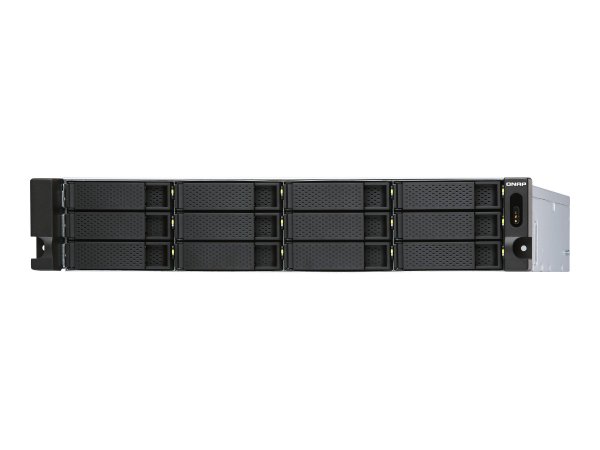 QNAP TL-R1200S-RP - Box esterno HDD/SSD - 2.5/3.5" - Serial ATA III - 6 Gbit/s - Hot-swap - Nero - G