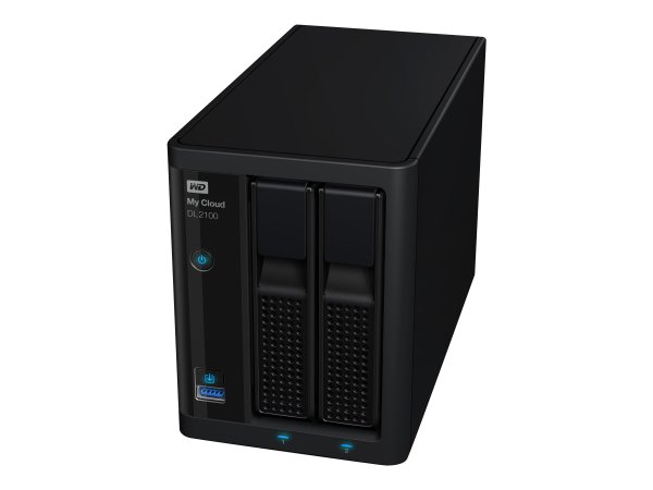 WD My Cloud PR2100 - NAS - Desktop - Intel® Pentium® - N3710 - 8 TB - Nero