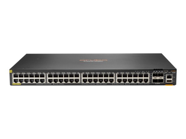HPE CX 6200F 48G Class4 PoE 4SFP+ 370W - Gestito - L3 - Gigabit Ethernet (10/100/1000) - Supporto Po
