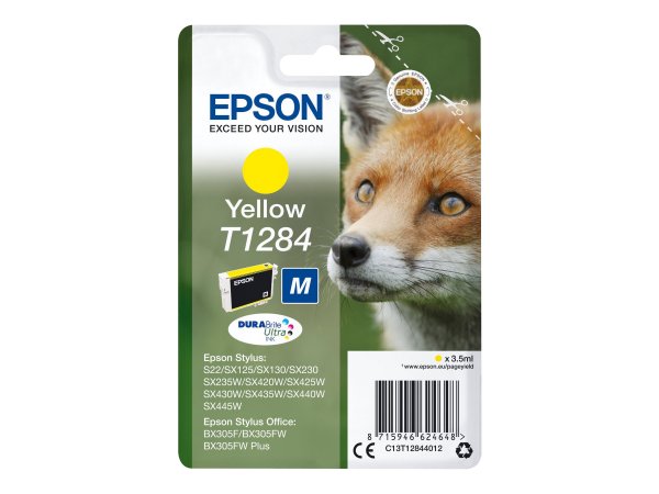 Epson Fox Cartuccia Giallo - Inchiostro a base di pigmento - 3,5 ml - 260 pagine - 1 pz